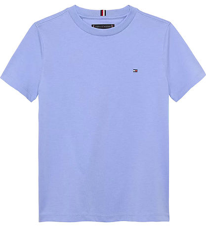 Tommy Hilfiger Stuttermabolur - Essential - Vintage Iris