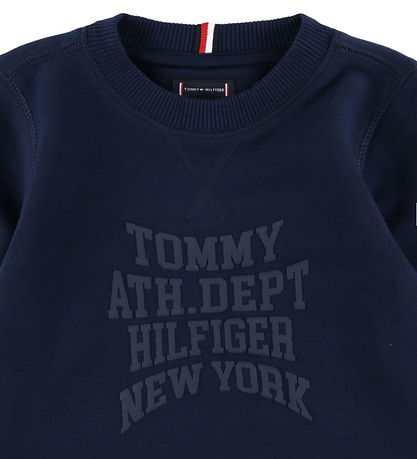 Tommy Hilfiger Collegegenser - Atletisk Varsity - Dark Natt Navy