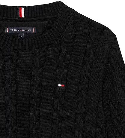 Tommy Hilfiger Blússa - Prjónað - Svart