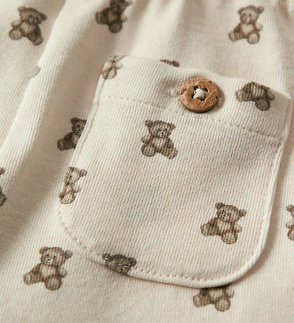 Lil' Atelier Hosen - NbnGayo - Turteltaube/Teddybär