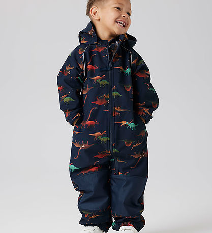 Name It Softshell Suit w. Fleece - Noos - NmmAlfa08 - Dark Sapph