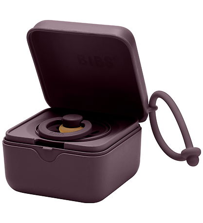 BIBS X Liberty Snuðbox - 7x7 cm - Plum