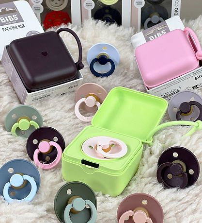 BIBS X Liberty Speendoos - 7x7 cm - Plum