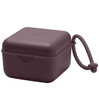 BIBS X Liberty Snuðbox - 7x7 cm - Plum