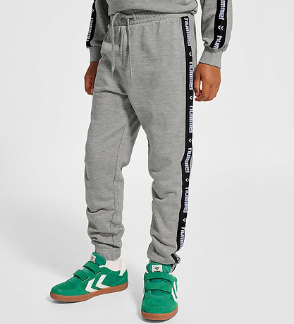 Hummel Sweatpants - HmlJR Dance - Grey Melange w. Logo
