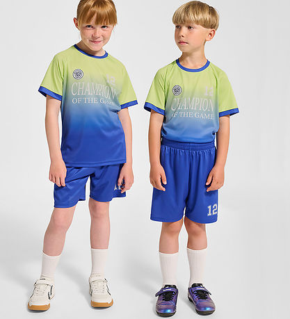 Hummel Tracksuit - hmlShimmer - Shadow Lime