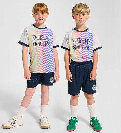 Hummel Trainingspak - hmlShimmer - Dress Blues/White