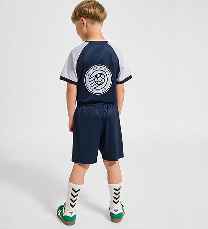Hummel Trainingspak - hmlShimmer - Dress Blues/White