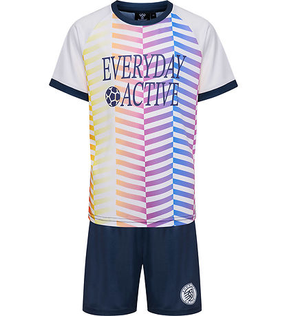 Hummel Trainingspak - hmlShimmer - Dress Blues/White