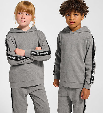 Hummel Kapuzenpullover - HmlJR Dance - Grau Meliert