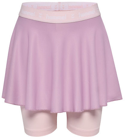Hummel Skirt w. Bicycle Shorts - HmlJR - Lavender Mist