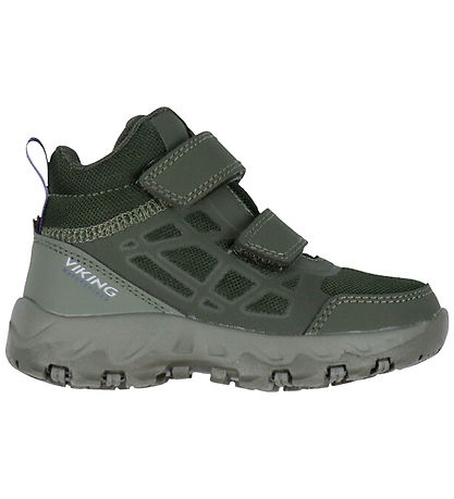 Viking Stígvél - Track Mid WP 2V - Olive