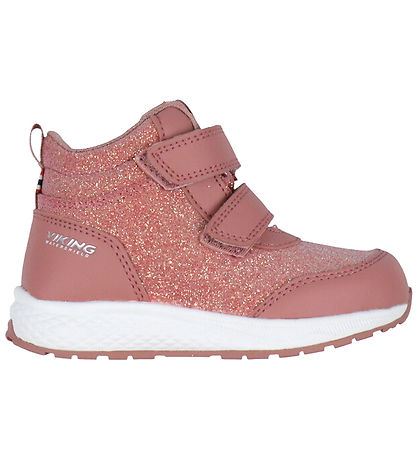 Viking Kängor - Studsande Glitter Mid WP 2V - Rosa