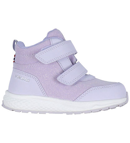 Viking Kängor - Studsande Glitter Mid WP 2V - Lilac