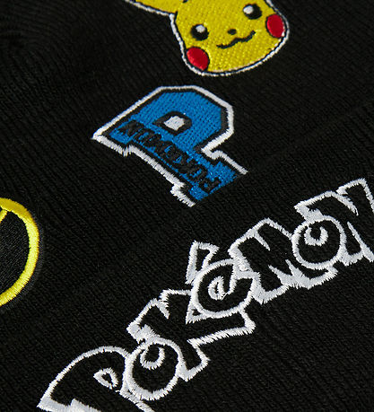Name It Beanie - NkmJehudi - Knitted - Pokémon - Black