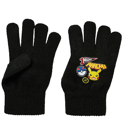 Name It Gloves - NkmJerob - Knitted - Pokémon - Black