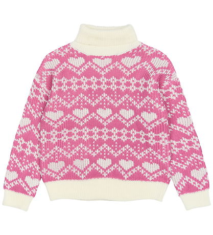 The New Blouse - Knitted - TnPerline - Ibis Rose