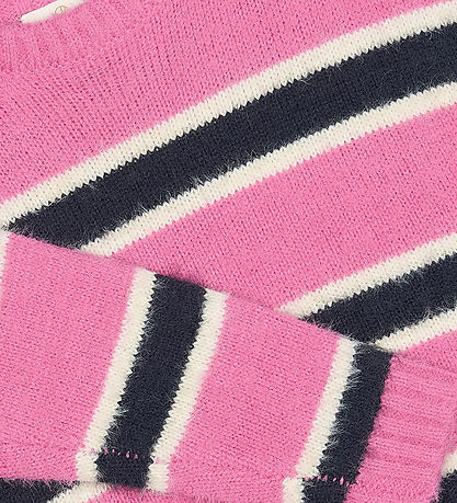 The New Blouse - Knitted - TnPalmina - Ibis Rose Striped