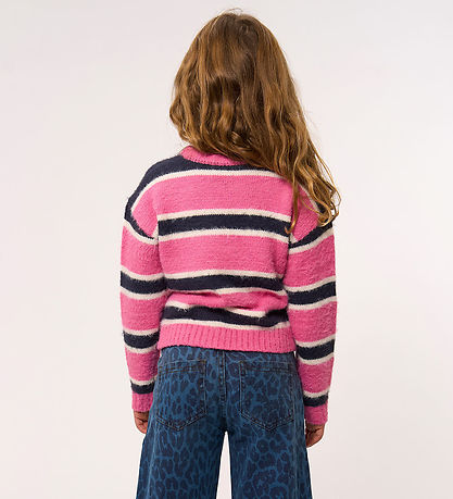 The New Blouse - Knitted - TnPalmina - Ibis Rose Striped