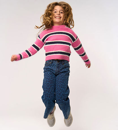 The New Blouse - Knitted - TnPalmina - Ibis Rose Striped