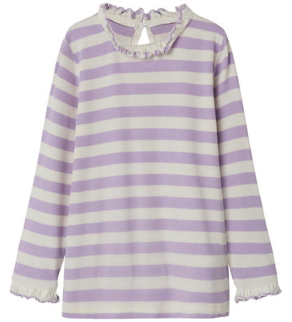 Name It Blouse - NmfPrakula - Lavendula/Bright White