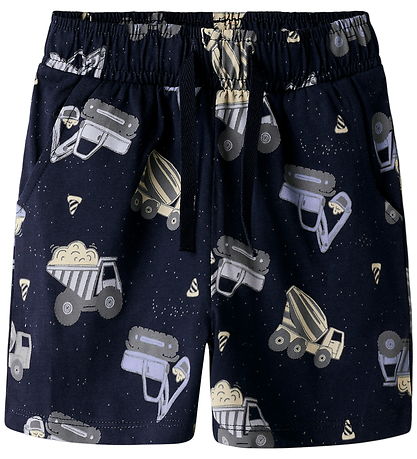 Name It Shorts Set - NmmHector - Infinity/W Navy Blazer