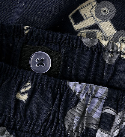 Name It Shorts Set - NmmHector - Infinity/W Navy Blazer