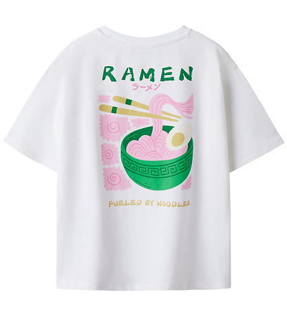 Name It Stuttermabolur - NkfFannie - Bright White/Ramen