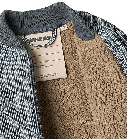 Wheat Thermojacke m. Fleece - Benni - Ink Stripe