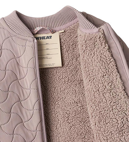 Wheat Thermojacke m. Fleece - Helga - Dusty Purple