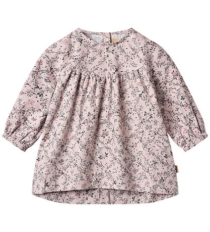 Wheat Kleid - Fenja - Lilac Karierte Blumen