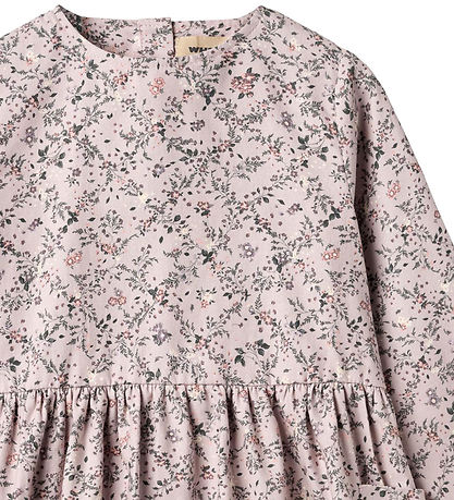 Wheat Kleid - Aima - Lilac Karierte Blumen