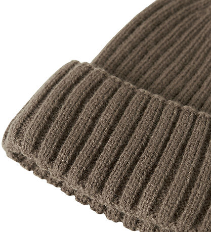 LMTD Beanie - Knitted - NlnMalik - Chocolate Chip