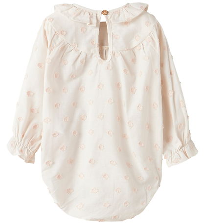 Lil' Atelier Bodysuit l/s - NbfNethe - Pastel Parchment