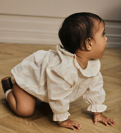 Lil' Atelier Bodysuit l/s - NbfNethe - Pastel Parchment