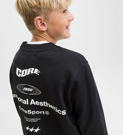 Jack & Jones Sweatshirt - JcoSignal - Schwarz