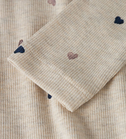 Blouse Name It - Rib - Noos - NmfNutti - Peyotl Mélange/Hearts