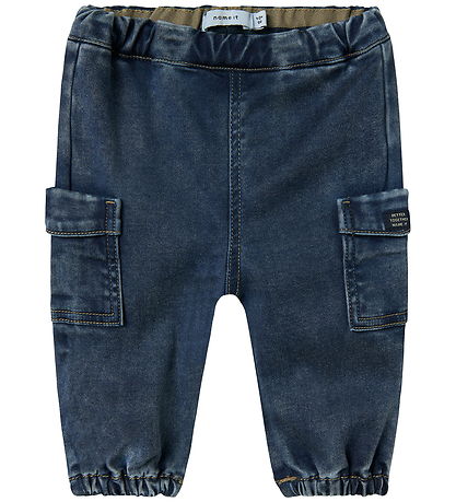 Name It Trousers - NbmBen - Dark Blue Denim