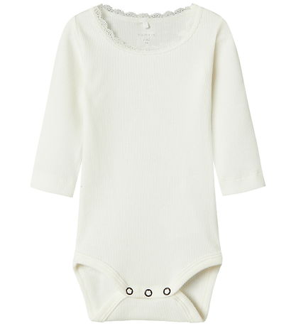 Name It Romper l/s - Rib - Noos - NbfKab - Cloud Danser
