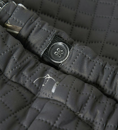 Name It Termo Set w. Fleece - NmmMoon - Grey Pinstripe