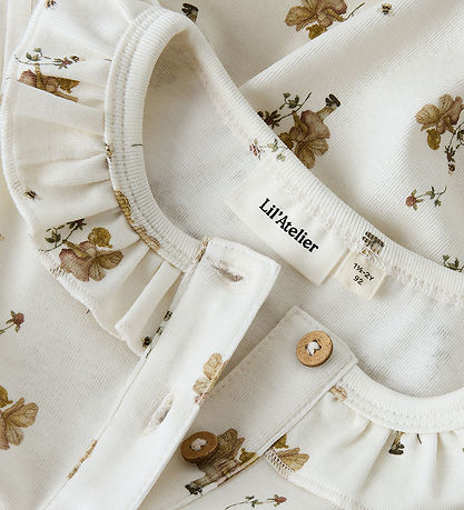 Lil' Atelier Klänning - NmfLayo - Coconut Mjölk