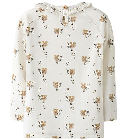 Lil' Atelier Bluse - NmfLayo - Coconut Milch