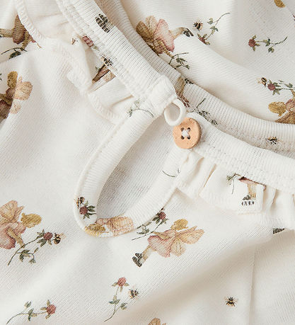 Lil' Atelier Bluse - NmfLayo - Coconut Milch