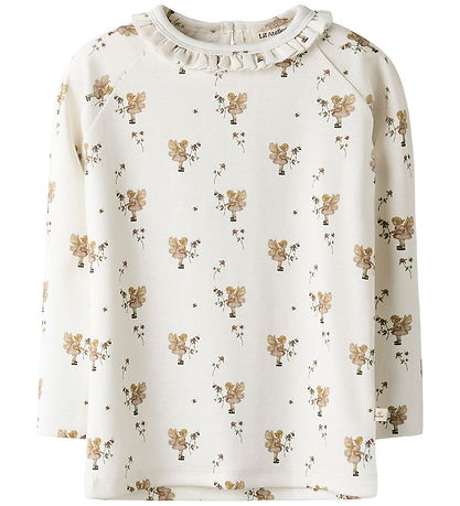 Lil' Atelier Bluse - NmfLayo - Coconut Milch