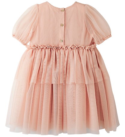 Lil' Atelier Kleid - Tüll - NmfLiberty - Misty Rose