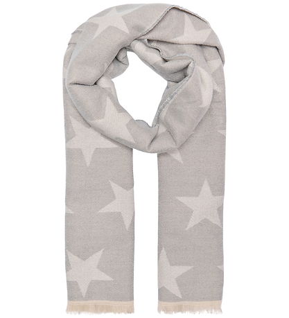 Kids Only Halsduk - Stickad - KogBrina - Light Grey Melange/Stjä