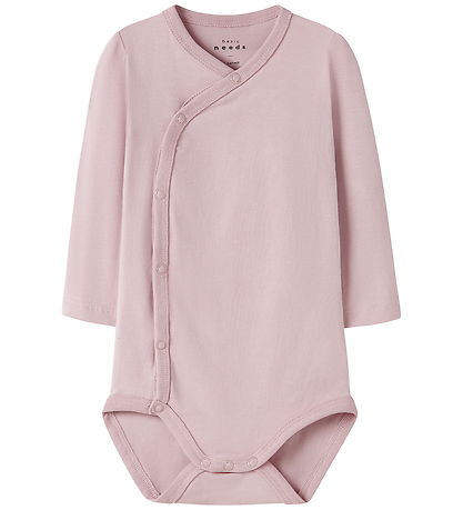 Name It Wrap samfella l/e - NbfVulla - Glansandi Lilac