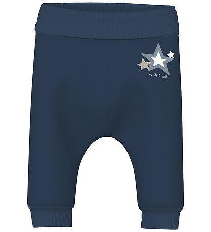Name It Sweatpants - NbmVonne - Insignier Blue/Stjärnor