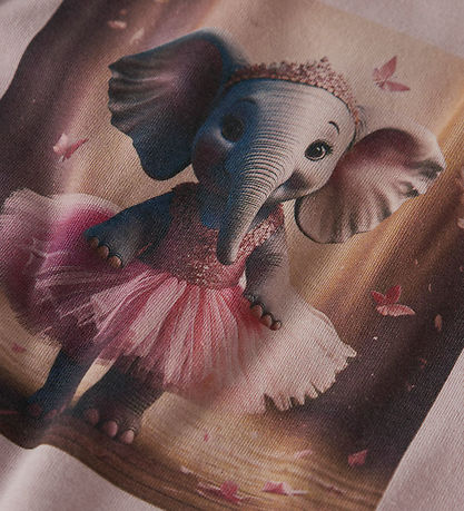 Name It Blouse - NmfVotea - Burnished Lilac/Ballerina Elephant