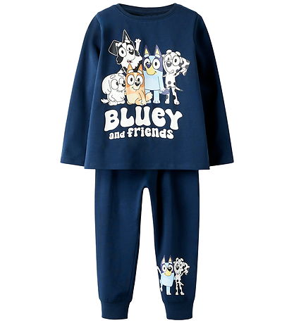 Name It Pyjama Set - 2 Parts - NmnAmu - Navy Blazer